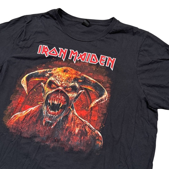 Iron Maiden Legacy of the Best North American Tour 2019 T Shirt Mens XL - Picture 3 of 8
